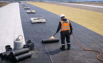Izolație și termoizolație pentru hală industrială în sisteme BROOF Danosa prin Hidroizolații Conduraru