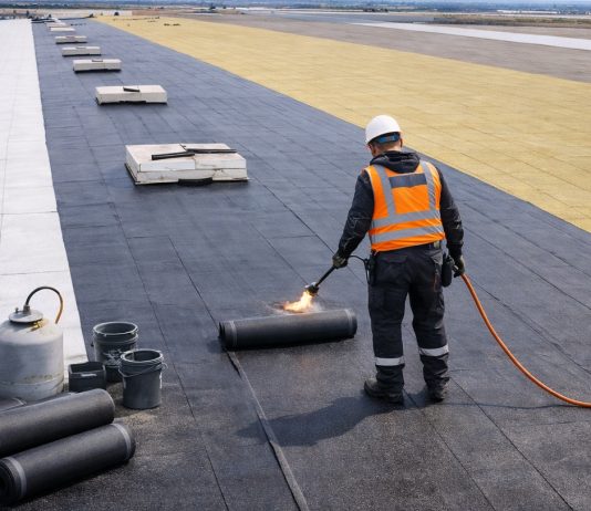Izolație și termoizolație pentru hală industrială în sisteme BROOF Danosa prin Hidroizolații Conduraru